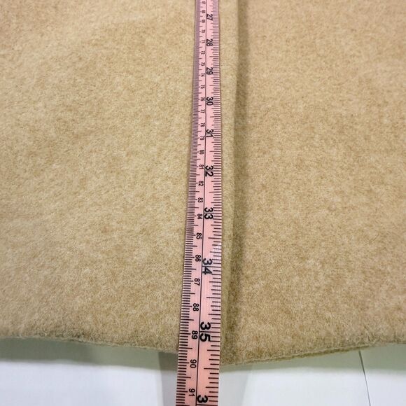 Calvin Klein Women's Camel Single Breasted Peacoat Jacket - Picture 11 of 12